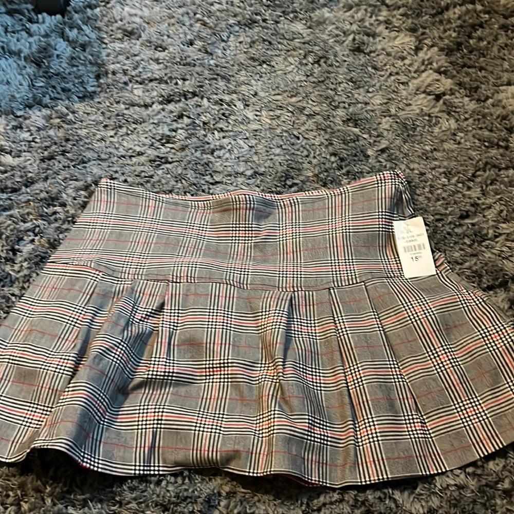 Plaid skirt